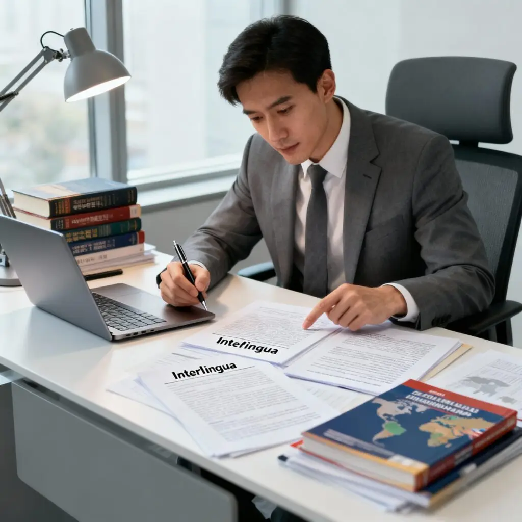 Expert Interlingua translation services for international business communication